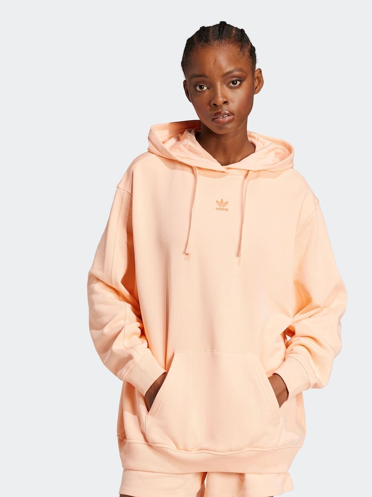 阿迪达斯三叶草卫衣 女款 粉色 M码